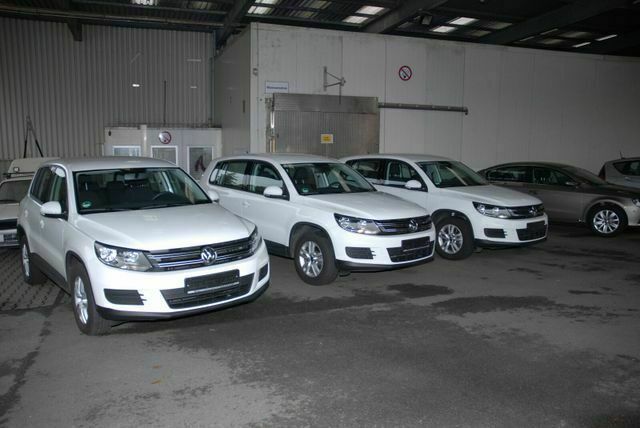 Gebraucht VW Tiguan Trendline 125 PS (91 kW) 2015 Weiß SUV