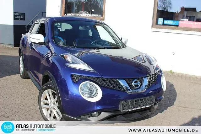 Second-hand Nissan Juke Acenta 116 CP (85 kW) 2014 Albastru SUV
