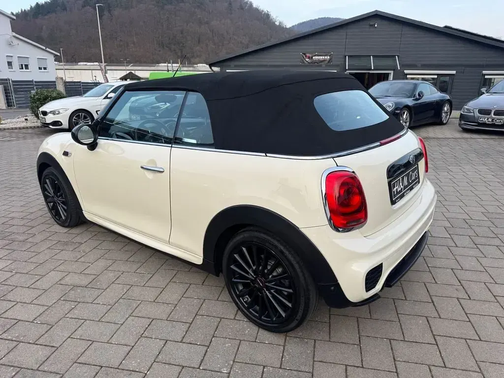 Gebraucht Mini John Cooper Works Cabriolet 136 PS (100 kW) 2018 Weiß Cabrio