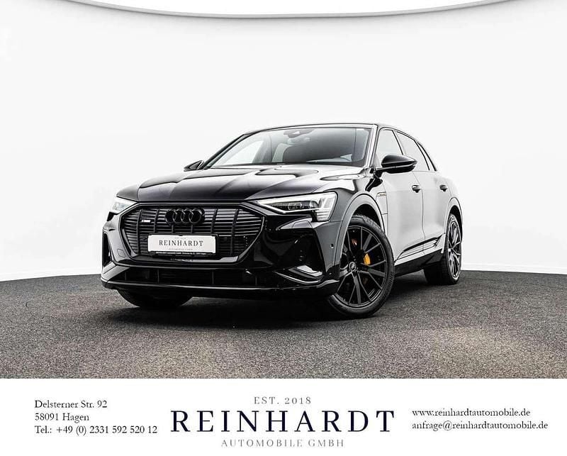 Mythosschwarz metallic Gebraucht 2022 Audi e-tron Black Edition SUV | 35.560 € (Superpreis) - Bild 1/1