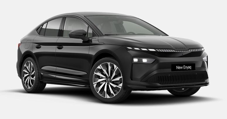 Schwarz Gebraucht 2025 Skoda Enyaq iV SportLine SUV | 51.490 € (Fairer Preis) - Bild 1/2