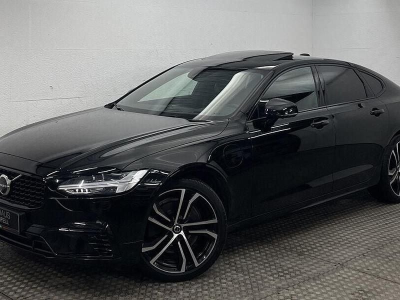Black solid stone Gebraucht 2021 Volvo S90 R-Design Limousine | 35.870 € - Bild 1/4
