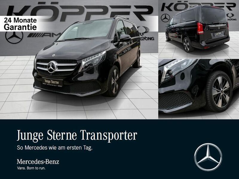 Obsidianschwarz Gebraucht 2023 Mercedes V220 Avantgarde Van / Kleinbus | 57.777 € (Fairer Preis) - Bild 1/4