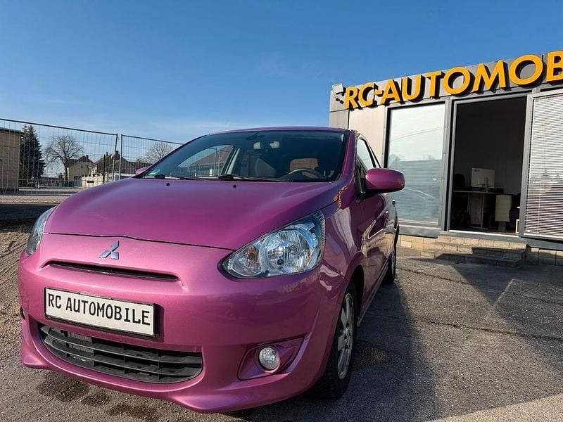 Gebraucht Mitsubishi Space Star 80 PS (58 kW) 2014 Violet Van / Kleinbus