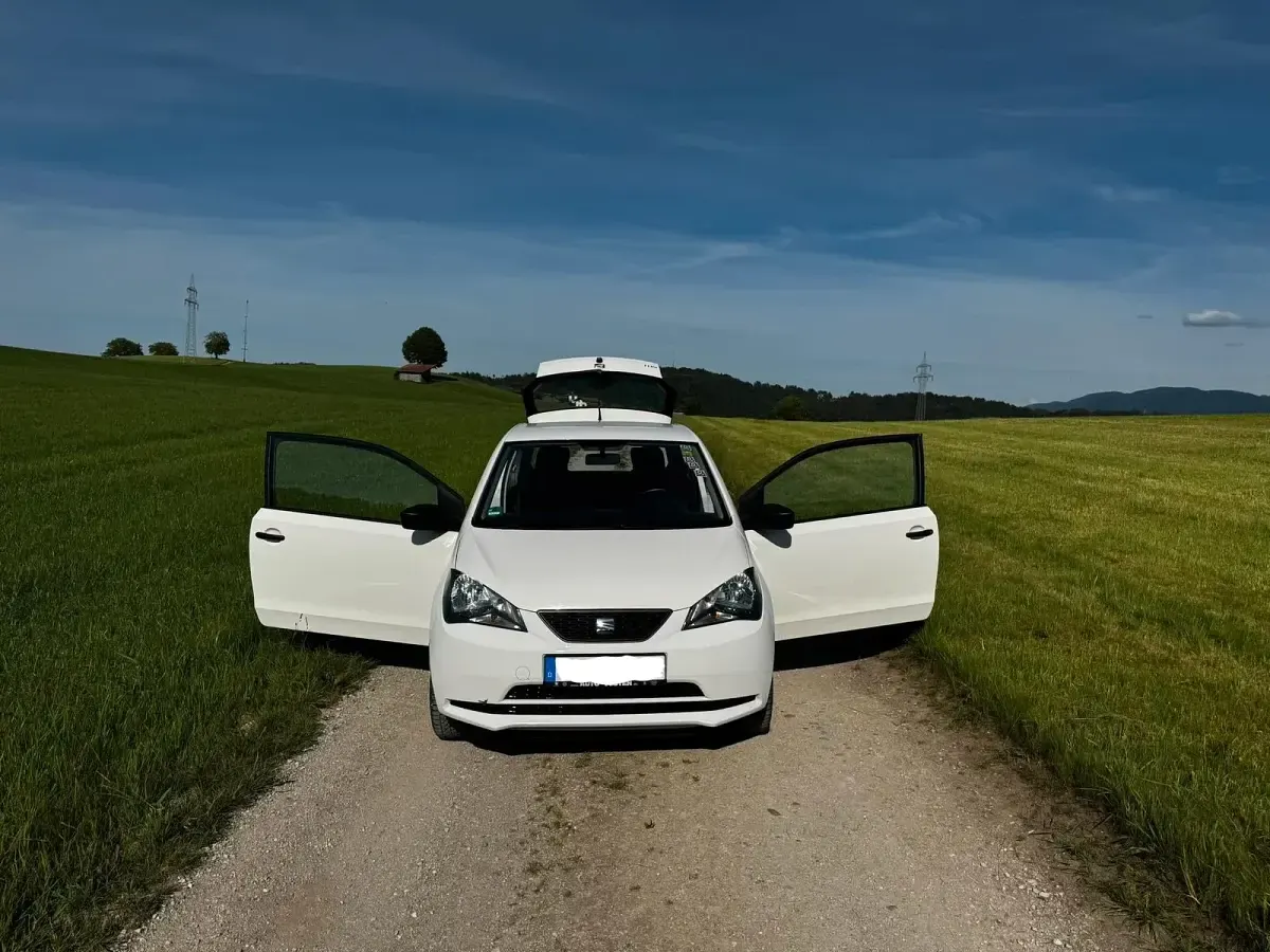 Gebraucht Seat Mii 60 PS (44 kW) 2016 Weiß Kleinwagen