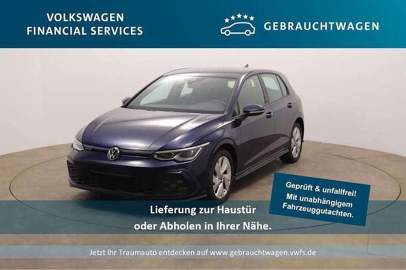 Atlantic blue metallic Gebraucht 2022 VW Golf VIII GTE Limousine | 26.350 € (Guter Preis) - Bild 1/4