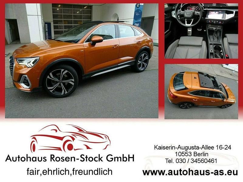 Orange Gebraucht 2021 Audi Q3 S-Line SUV | 33.900 € (Fairer Preis) - Bild 1/3