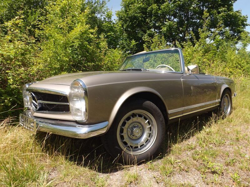 Champagner Gebraucht 1968 Mercedes 280 Cabrio | 98.500 € - Bild 1/4