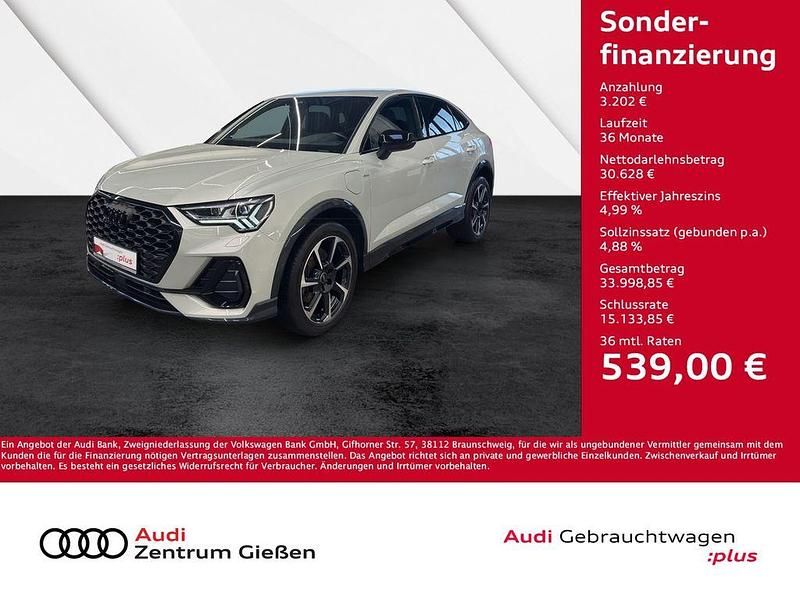 Silber Gebraucht 2021 Audi Q3 Sportback S-Line SUV | 33.830 € (Etwas zu teuer) - Bild 1/4