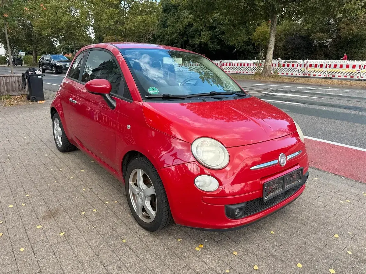 Gebraucht Fiat 500 69 PS (50 kW) 2009 Rot Cabrio