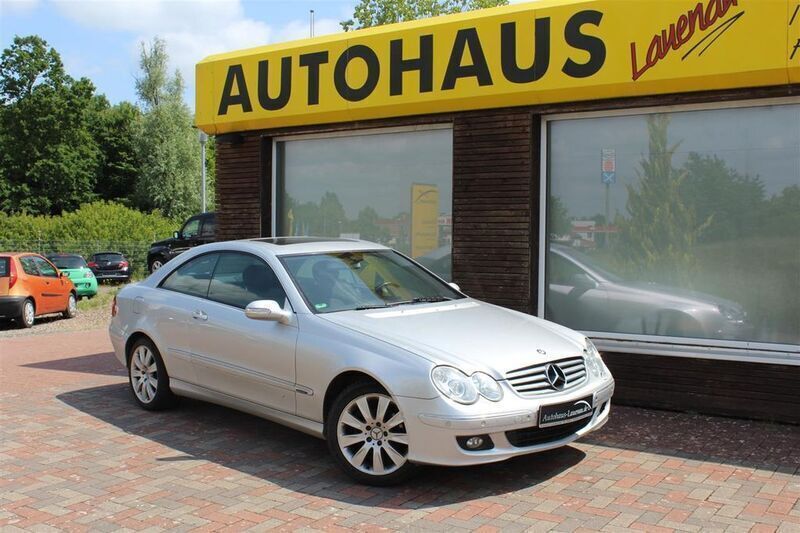 Silber Gebraucht 2007 Mercedes CLK200 Elegance Coupé | 5.900 € (Superpreis) - Bild 1/4