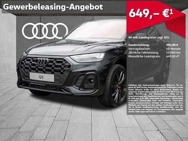 Mythosschwarz metallic Neu 2025 Audi Q5 S-Line SUV | 63.990 € (Fairer Preis) - Bild 1/4