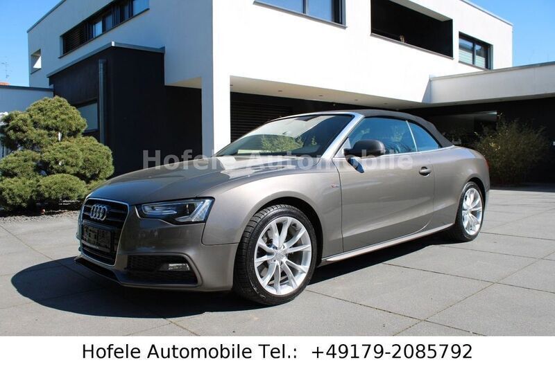 Grau Gebraucht 2016 Audi A5 Cabriolet S-Line Cabrio | 17.250 € (Fairer Preis) - Bild 1/4