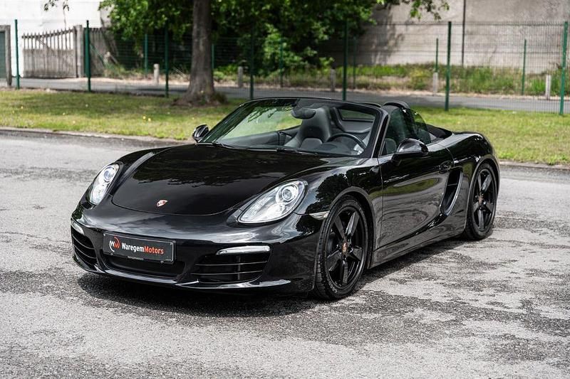 Schwarz Gebraucht 2013 Porsche Boxster Cabrio | 46.900 € (Fairer Preis) - Bild 1/4
