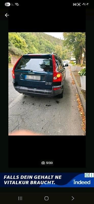 Gebraucht Volvo XC90 204 PS (150 kW) 2003 Blau SUV