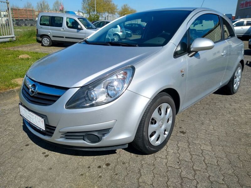 Silber Gebraucht 2010 Opel Corsa Edition Kleinwagen | 4.990 € (Etwas zu teuer) - Bild 1/4