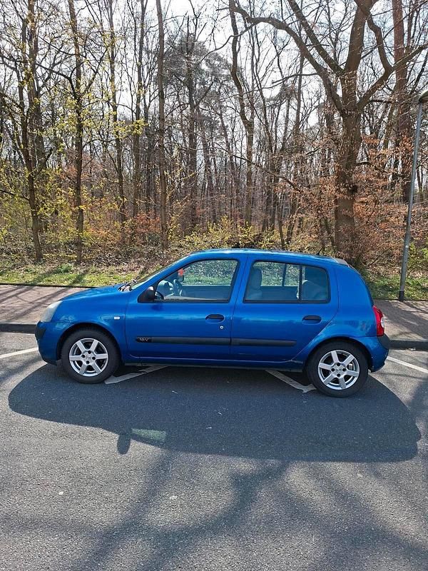 Gebraucht Renault Clio II 55 PS (40 kW) 2005 Blau Kleinwagen