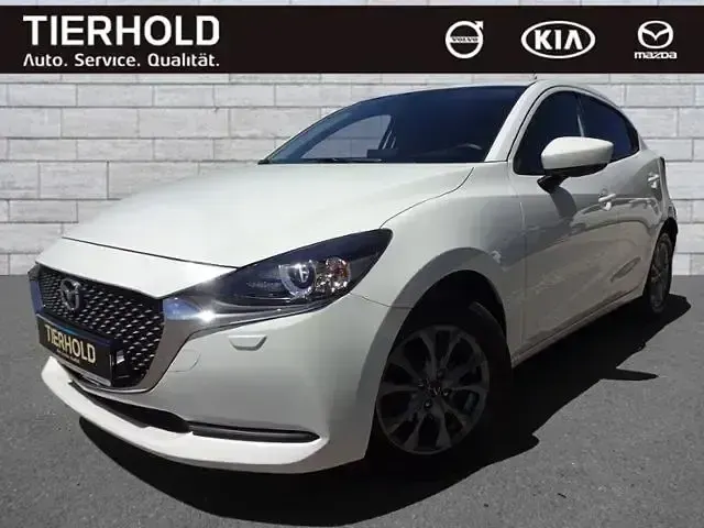 Gebraucht Mazda 2 Exclusive-Line 90 PS (66 kW) 2023 Arctic white Kleinwagen
