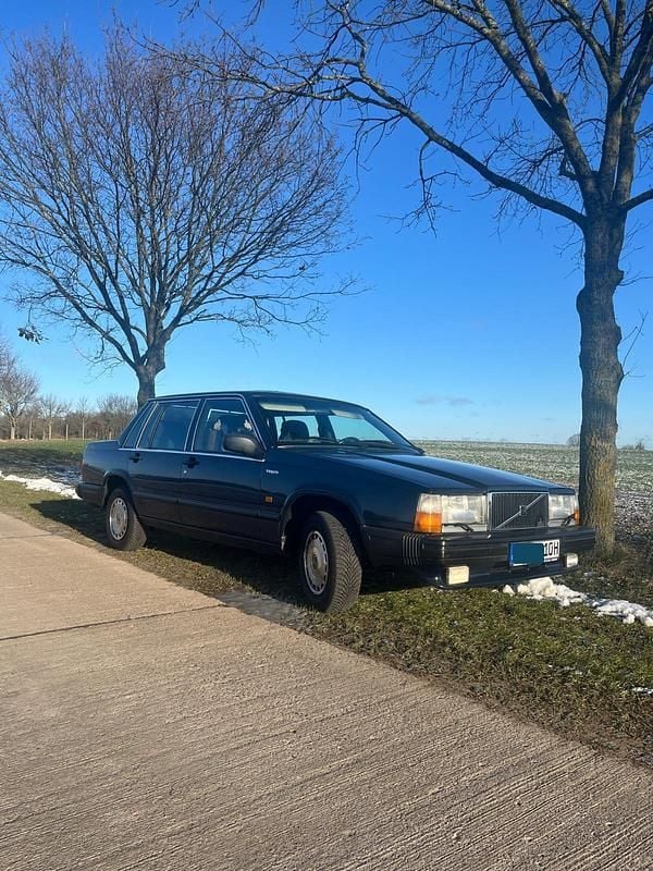 Gebraucht Volvo 740 114 PS (83 kW) 1988 Blau Limousine