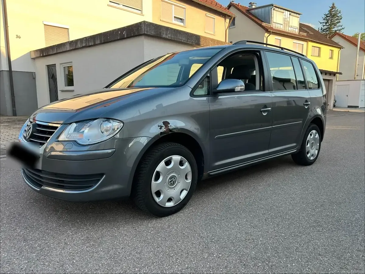 Gebraucht VW Touran 105 PS (77 kW) 2007 Grau Van / Kleinbus