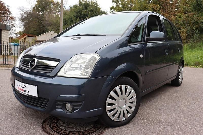 Blau Gebraucht 2008 Opel Meriva Edition Van / Kleinbus | 3.890 € (Etwas zu teuer) - Bild 1/4