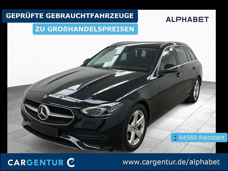 Obsidianschwarz Gebraucht 2021 Mercedes C220 Avantgarde Kombi | 24.497 € (Guter Preis) - Bild 1/2