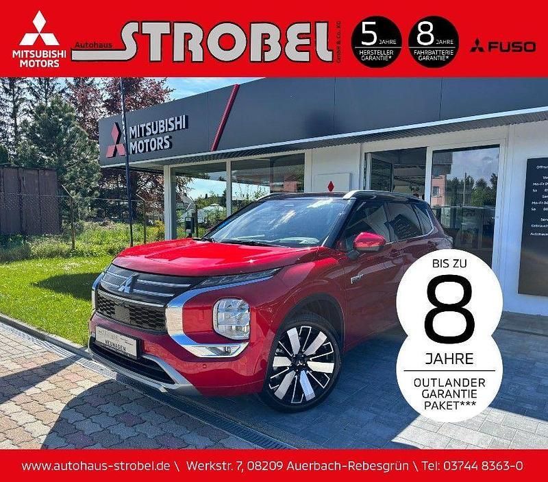Dynamikrot / pantherschwarz Neu 2025 Mitsubishi Outlander P-HEV Top SUV | 58.190 € (Teuer) - Bild 1/2