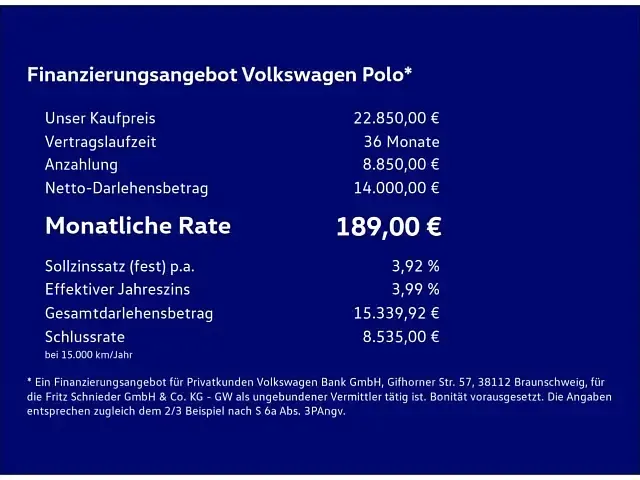 Gebraucht VW Polo Goal 116 PS (85 kW) 2025 Weiss Kleinwagen