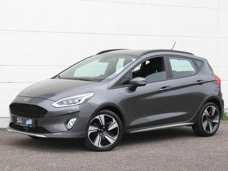 Magneticgrau (metallic) (metallic) Gebraucht 2019 Ford Fiesta Active Kleinwagen | 16.955 € (Teuer) - Bild 1/4
