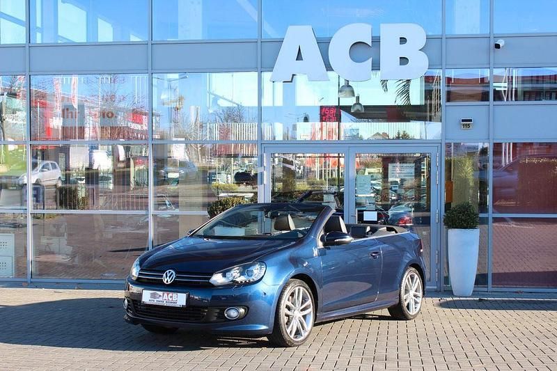 Blau Gebraucht 2016 VW Golf Cabriolet Exclusive Cabrio | 14.900 € (Etwas zu teuer) - Bild 1/4