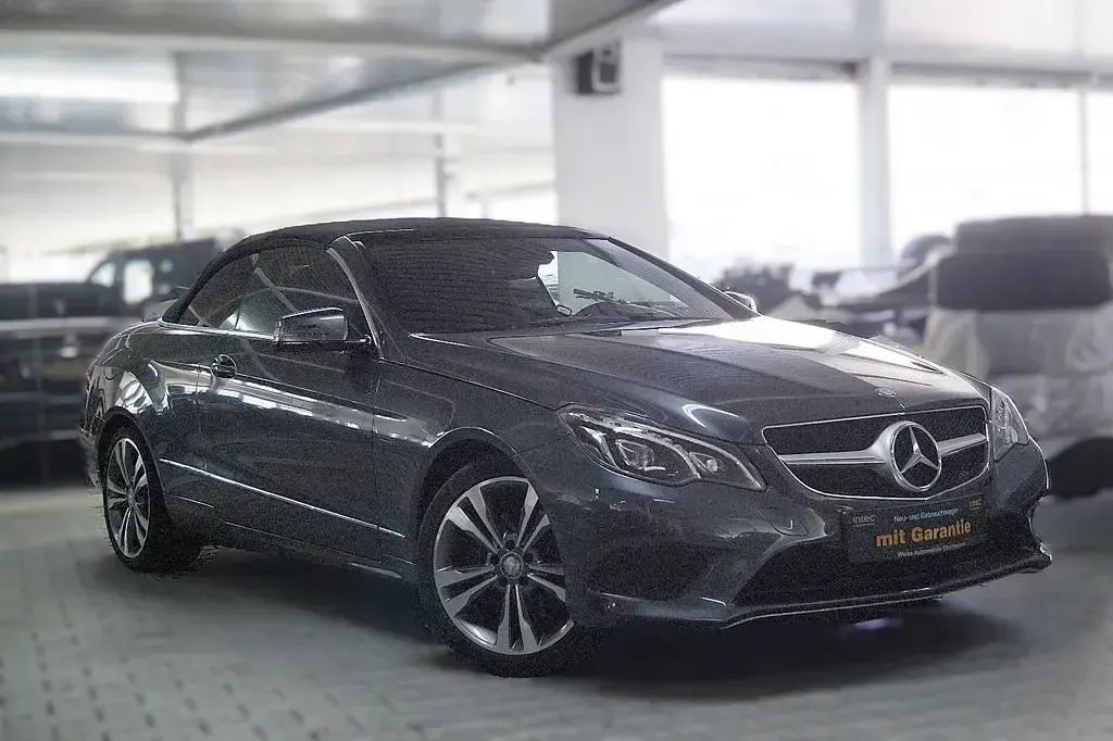 Second-hand Mercedes E250 204 CP (150 kW) 2014 Gri Cabrio