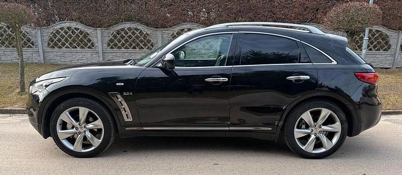 Gebraucht Infiniti QX70 238 PS (175 kW) 2014 Schwarz SUV