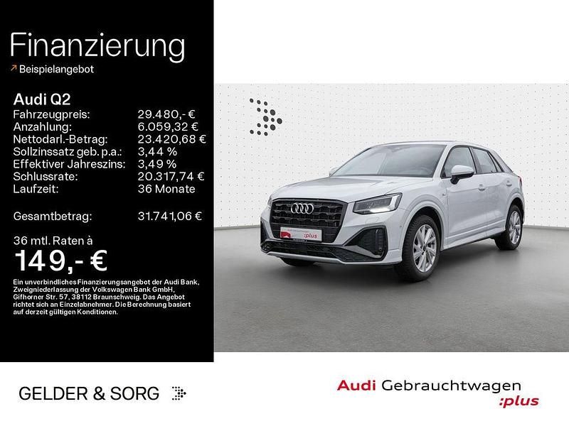 Gebraucht Audi Q2 S-Line 150 PS (110 kW) 2025 Weiß SUV