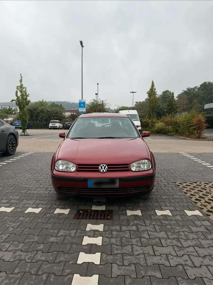 Gebraucht VW Golf III Basis 75 PS (55 kW) 1999 Rot Kleinwagen