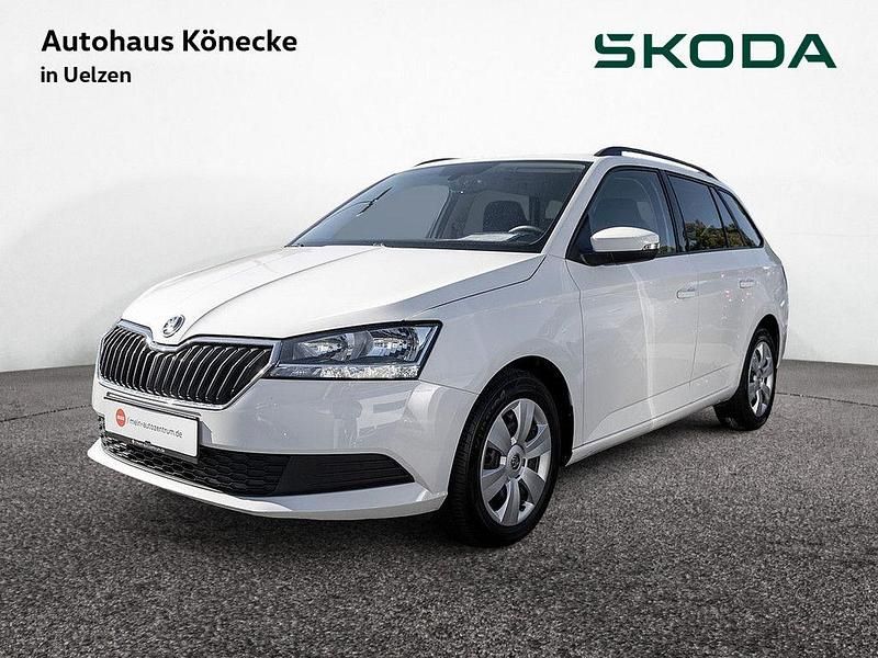 Gebraucht Skoda Fabia Ambition 60 PS (44 kW) 2022 Weiß Kleinwagen