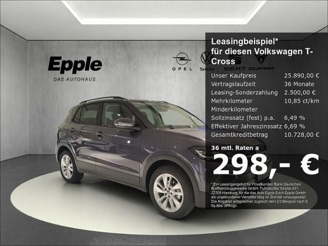 Neu VW T-Cross Life 116 PS (85 kW) 2025 Grau SUV