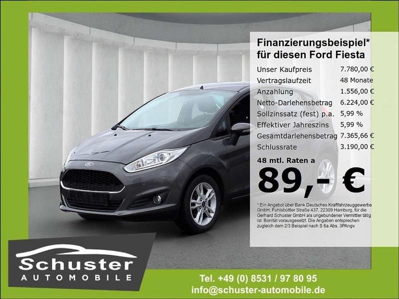 Gebraucht Ford Fiesta Celebration 80 PS (58 kW) 2017 Metallic) (grau Kleinwagen