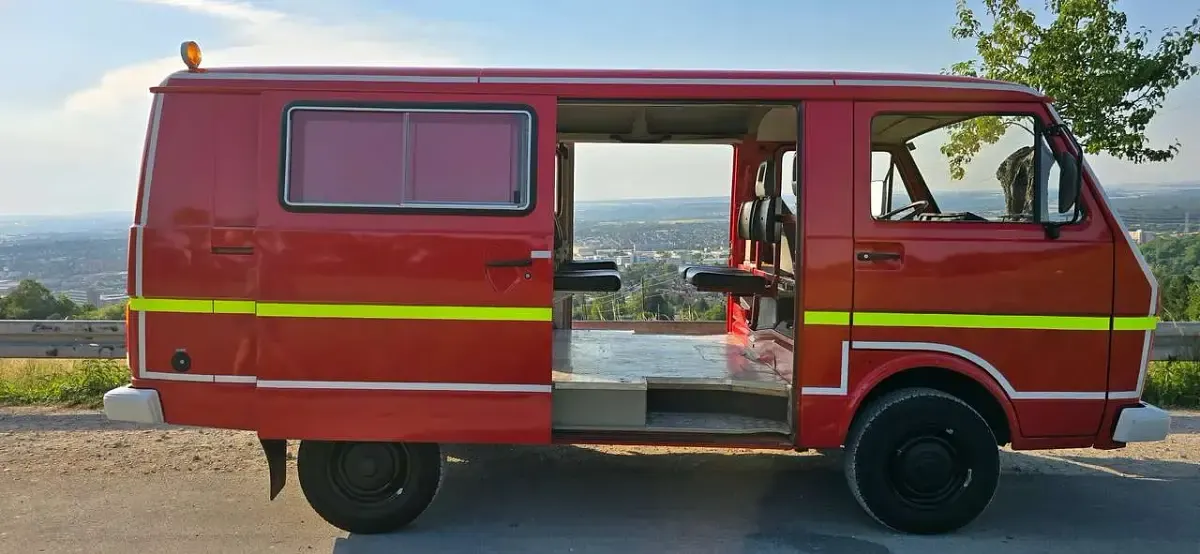 Gebraucht VW LT 90 PS (66 kW) 1987 Rot Van / Kleinbus