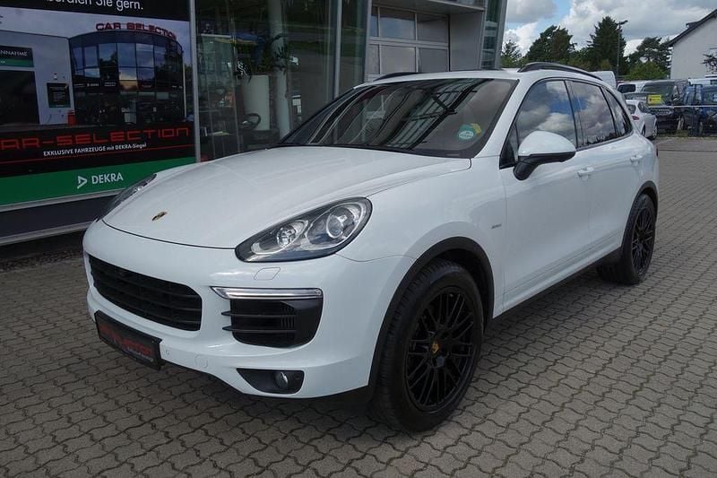 Pure white Gebraucht 2016 Porsche Cayenne SUV | 25.800 € (Superpreis) - Bild 1/4