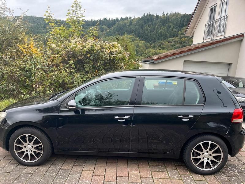 Gebraucht VW Golf VI 122 PS (89 kW) 2009 Schwarz Kleinwagen