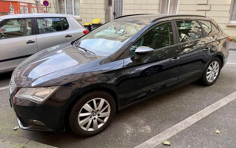Gebraucht Seat Leon ST Reference 105 PS (77 kW) 2014 Schwarz Kombi