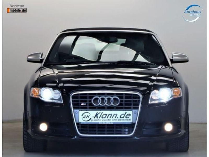 Gebraucht Audi S4 Cabriolet S-Line 344 PS (253 kW) 2007 Phantomschwarz perleffekt (metallic) Cabrio