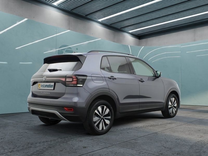 Gebraucht VW T-Cross Move 110 PS (80 kW) 2024 Grau SUV