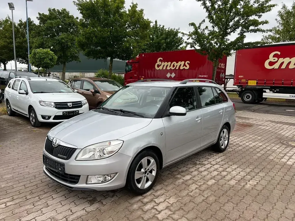 Gebraucht Skoda Fabia GreenLine 75 PS (55 kW) 2014 Silber Kombi