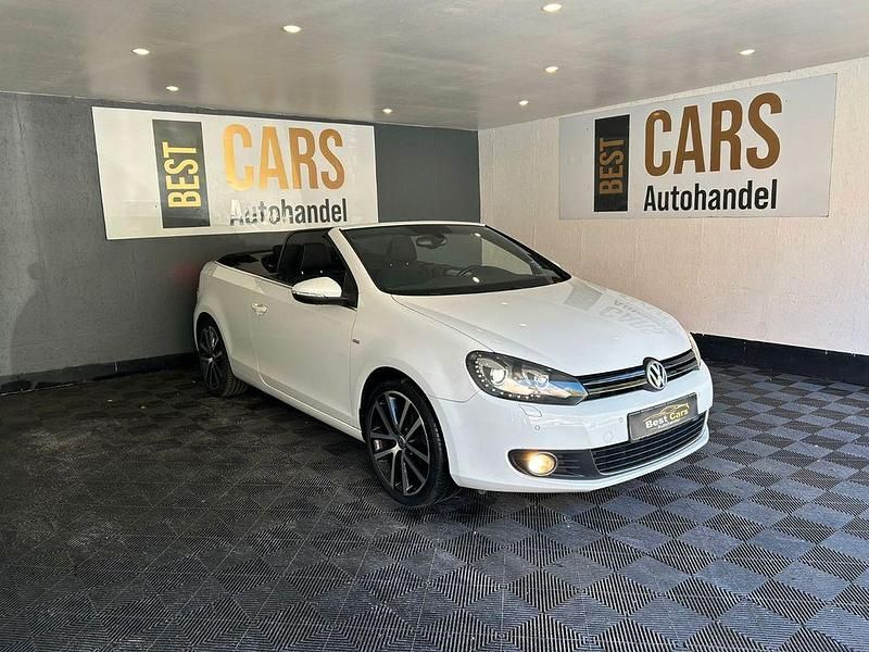 Weiß Gebraucht 2015 VW Golf Cabriolet Cup Cabrio | 6.300 € (Superpreis) - Bild 1/4
