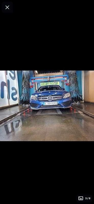 Gebraucht Mercedes 250 AMG line 211 PS (155 kW) 2014 Blau Kombi