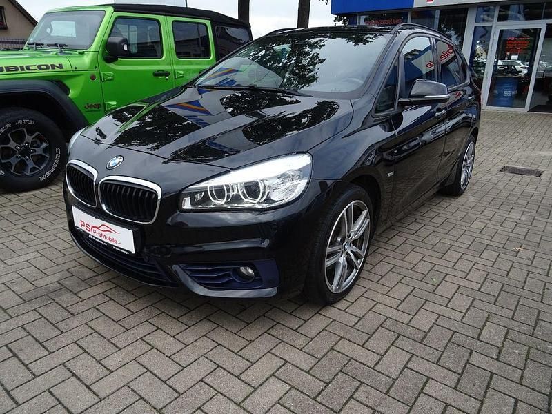 Gebraucht BMW 218 Sport Line 150 PS (110 kW) 2017 Schwarz Limousine
