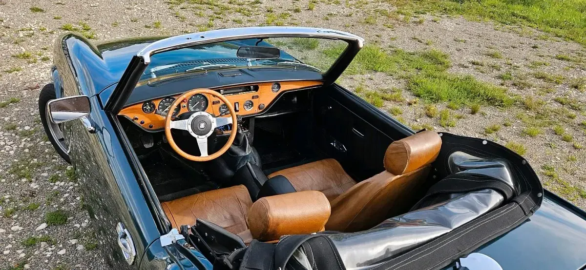 Gebraucht Triumph Spitfire 70 PS (51 kW) 1979 Grün Cabrio