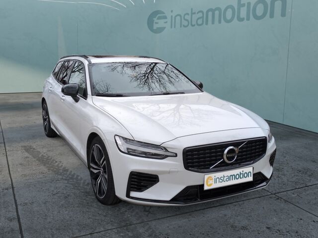 Weiß Gebraucht 2021 Volvo V60 R-Design Kombi | 32.790 € (Fairer Preis) - Bild 1/2