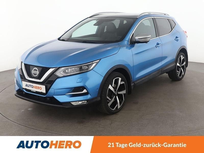 Blau Gebraucht 2018 Nissan Qashqai Tekna+ SUV | 14.990 € (Fairer Preis) - Bild 1/3